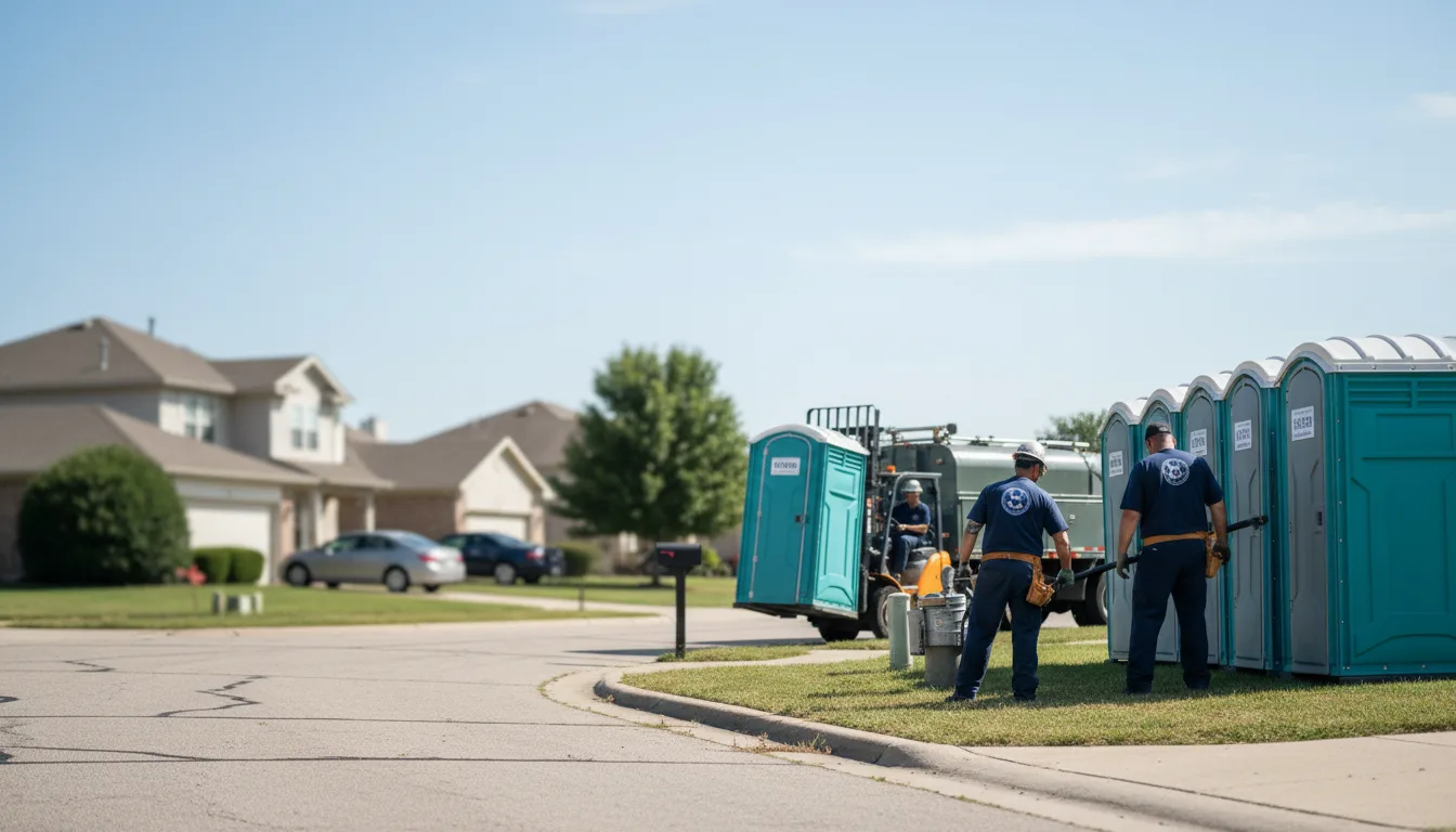 Porta Potty Rental in Elkhart, TX near me